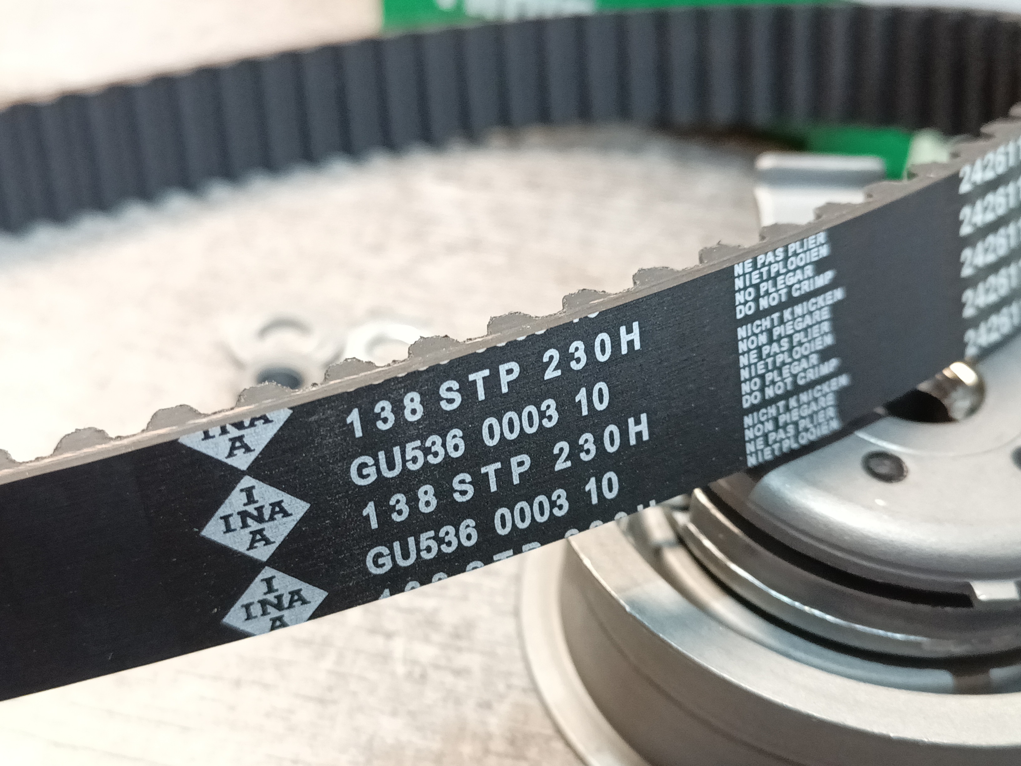 Грм комплект Ina BSE BSF BGU 530017110 5300951100