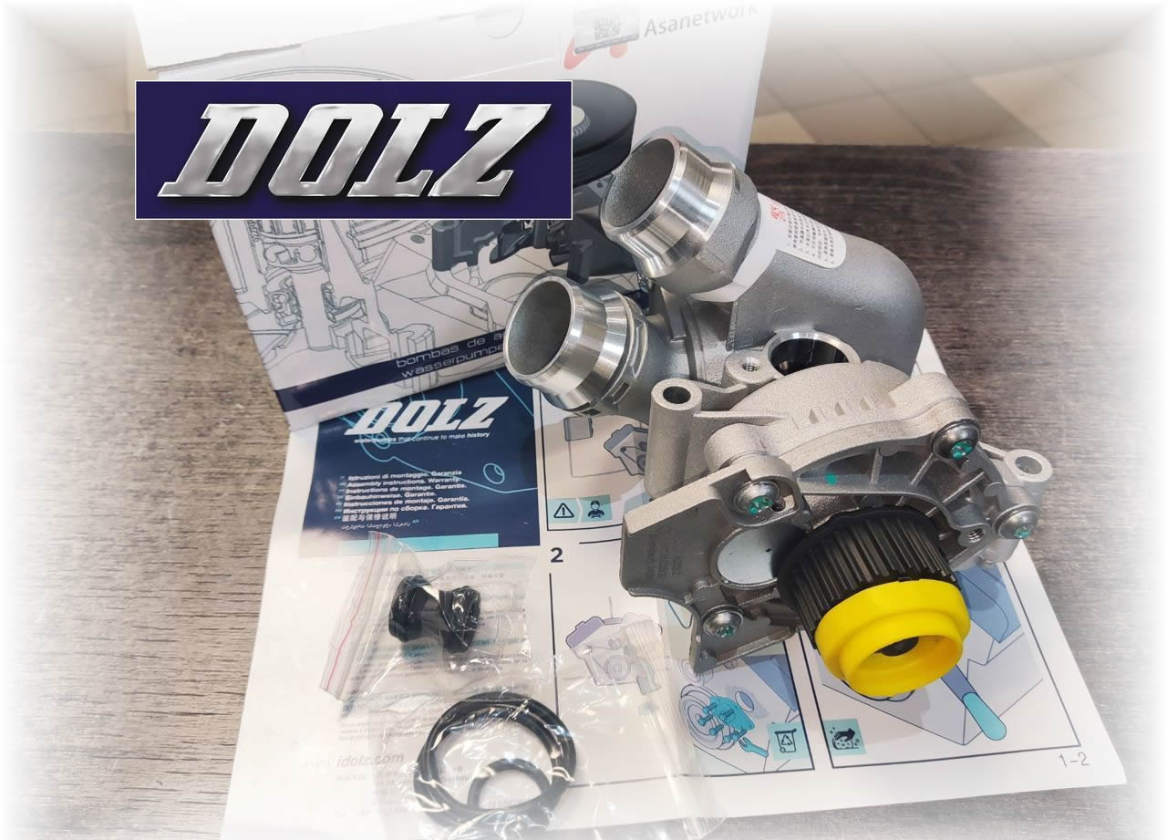 Помпа улучшенная метал корпус VAG GEN 2 1.8-2.0T