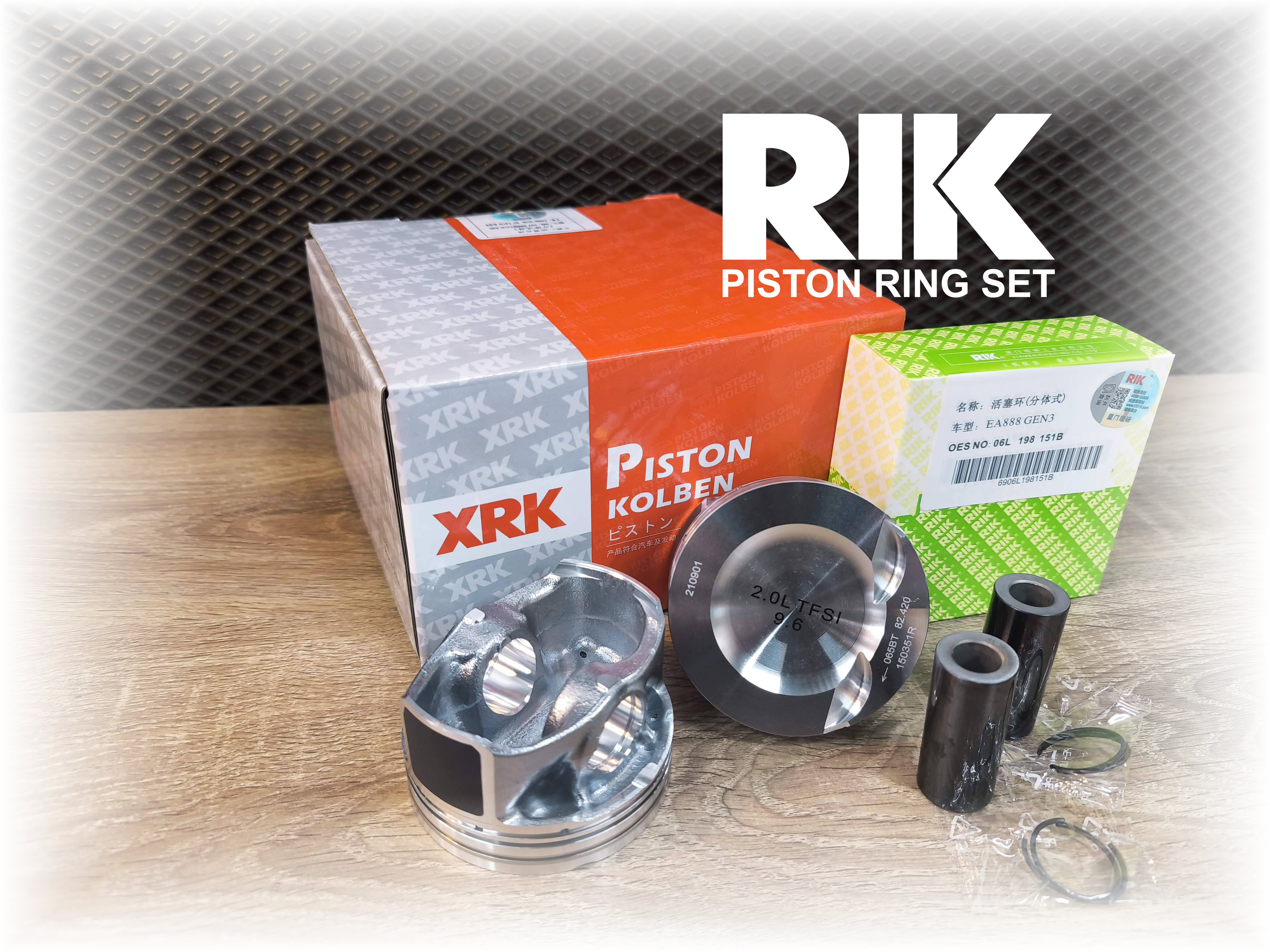 Комплект поршней с кольцами RIK 2.0L Gen3 DKXA CUGA
