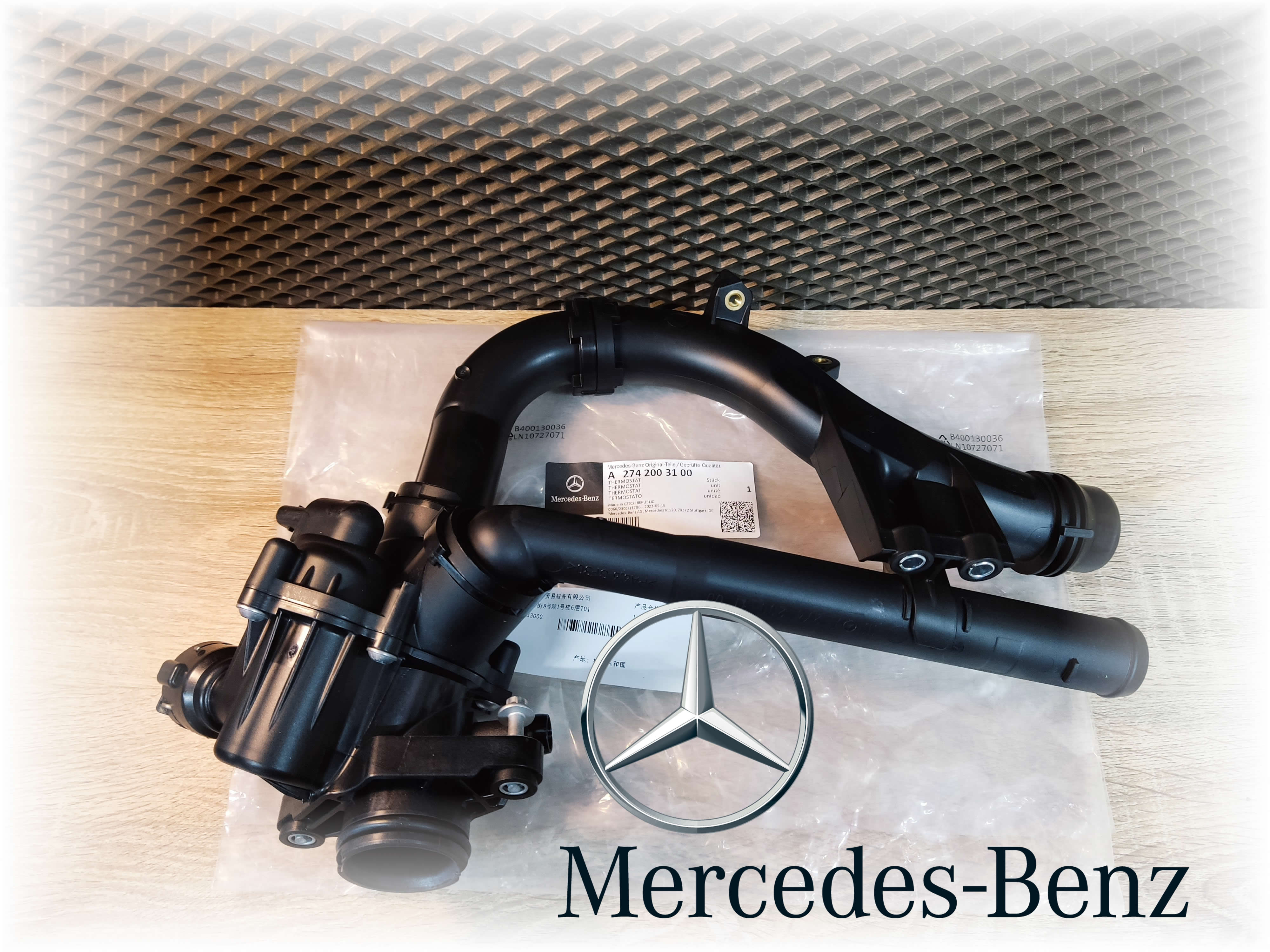 Корпус термостата в сборе MERCEDES-BENZ w212 w213 x253 m274 m264
