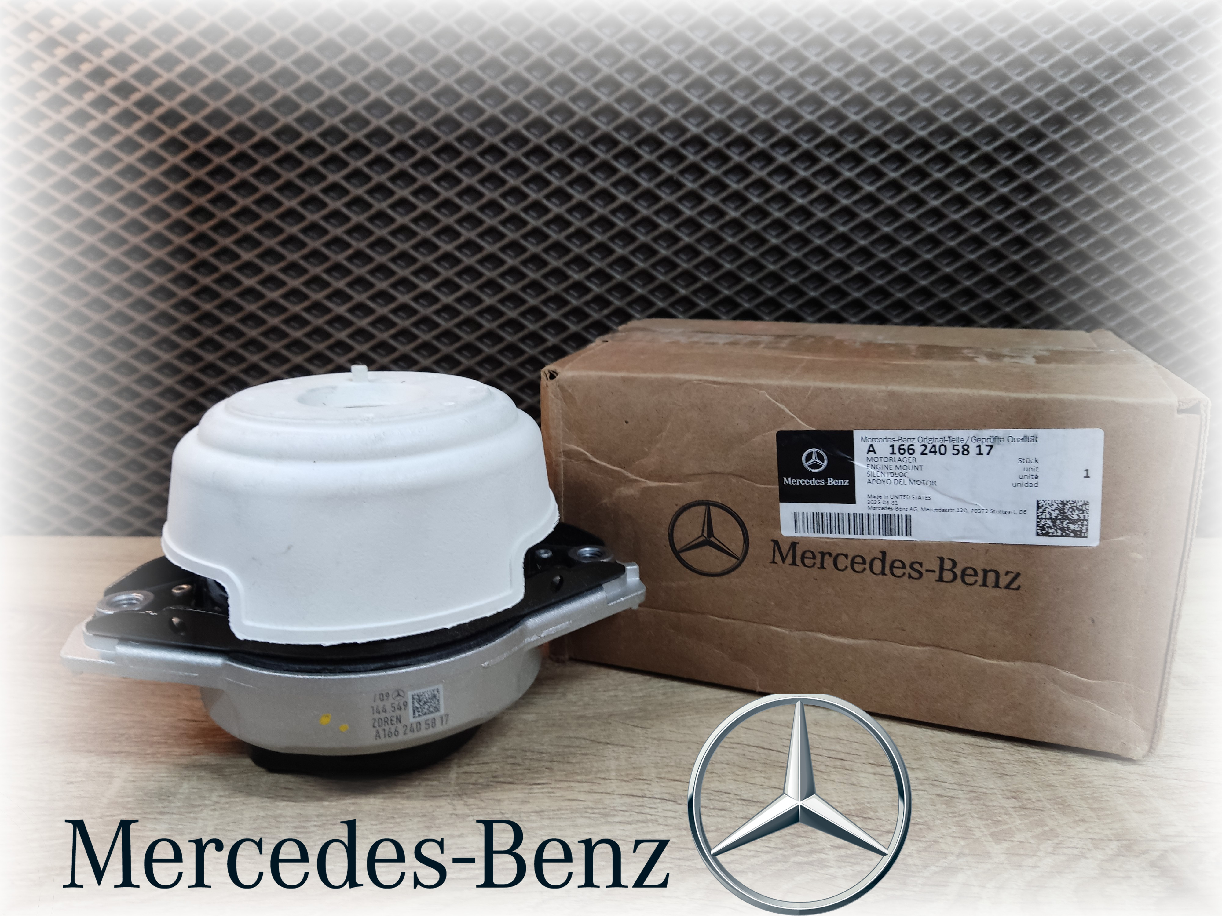 Опора двигателя левая X166 W166 MERCEDES-BENZ UNITED STATES