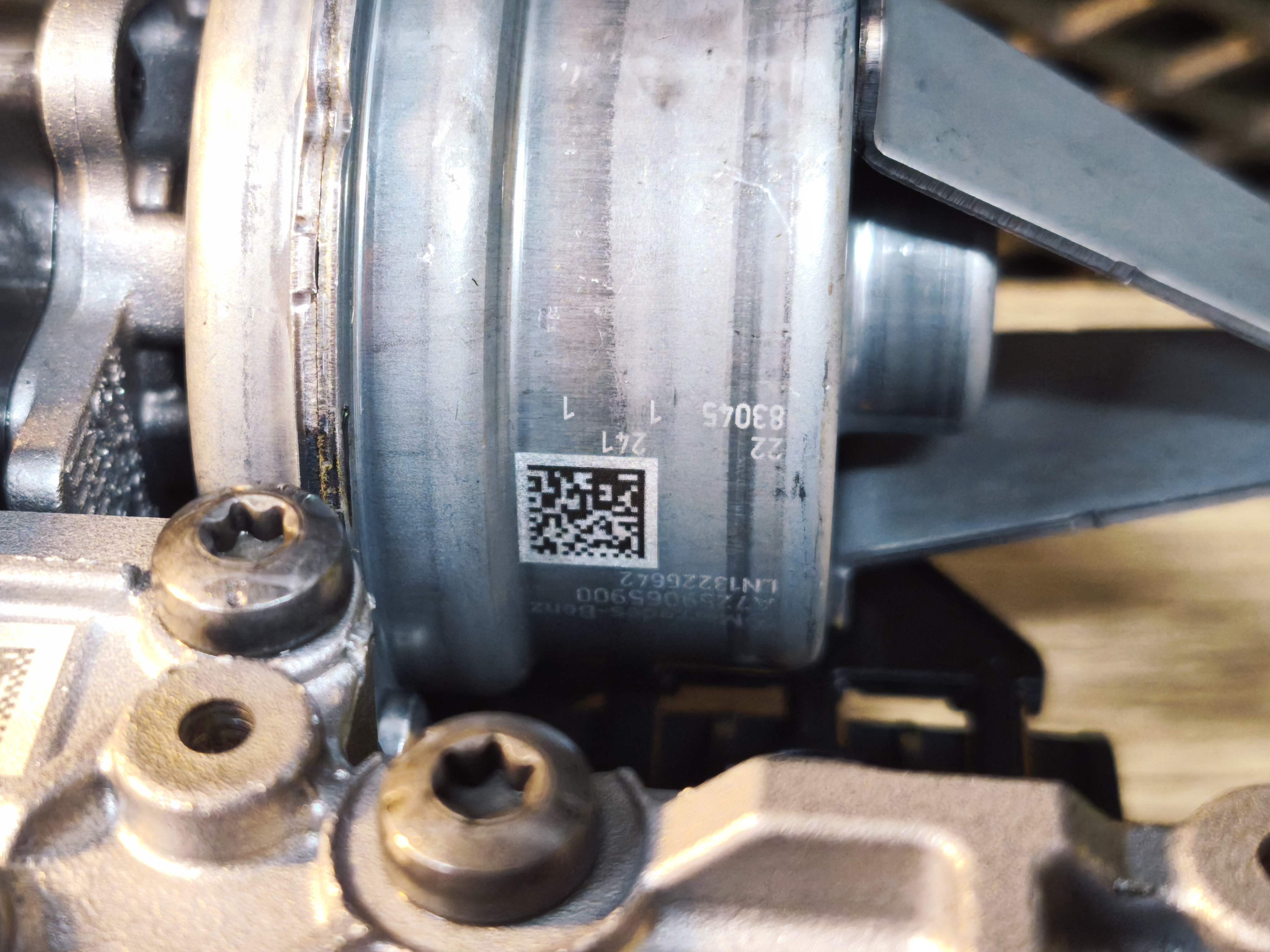 Гидроблок АКПП с платой Mercedes OM654820
