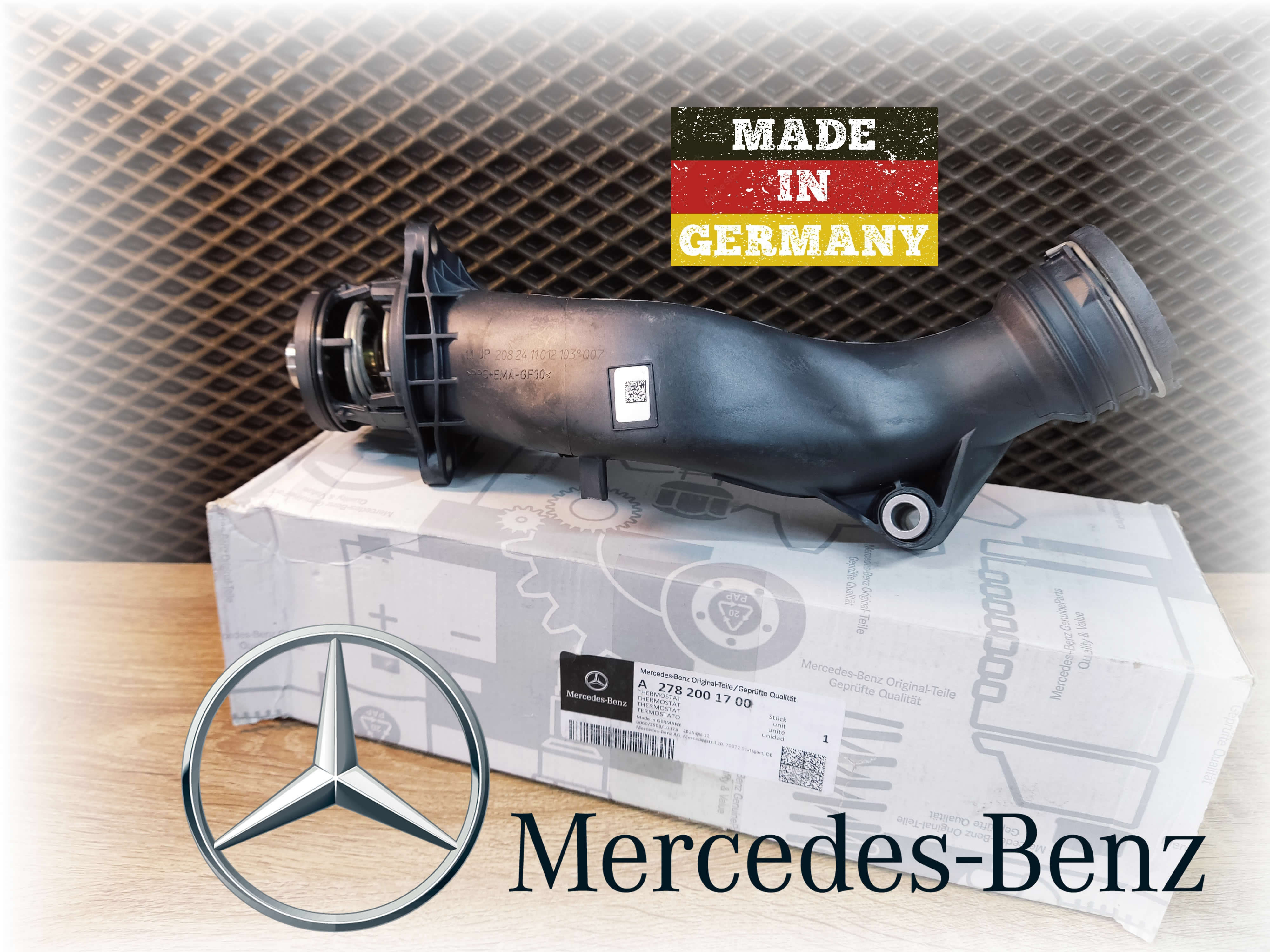 Термостат в сборе с корпусом WAHLER  MERCEDES-BENZ  GERMANY