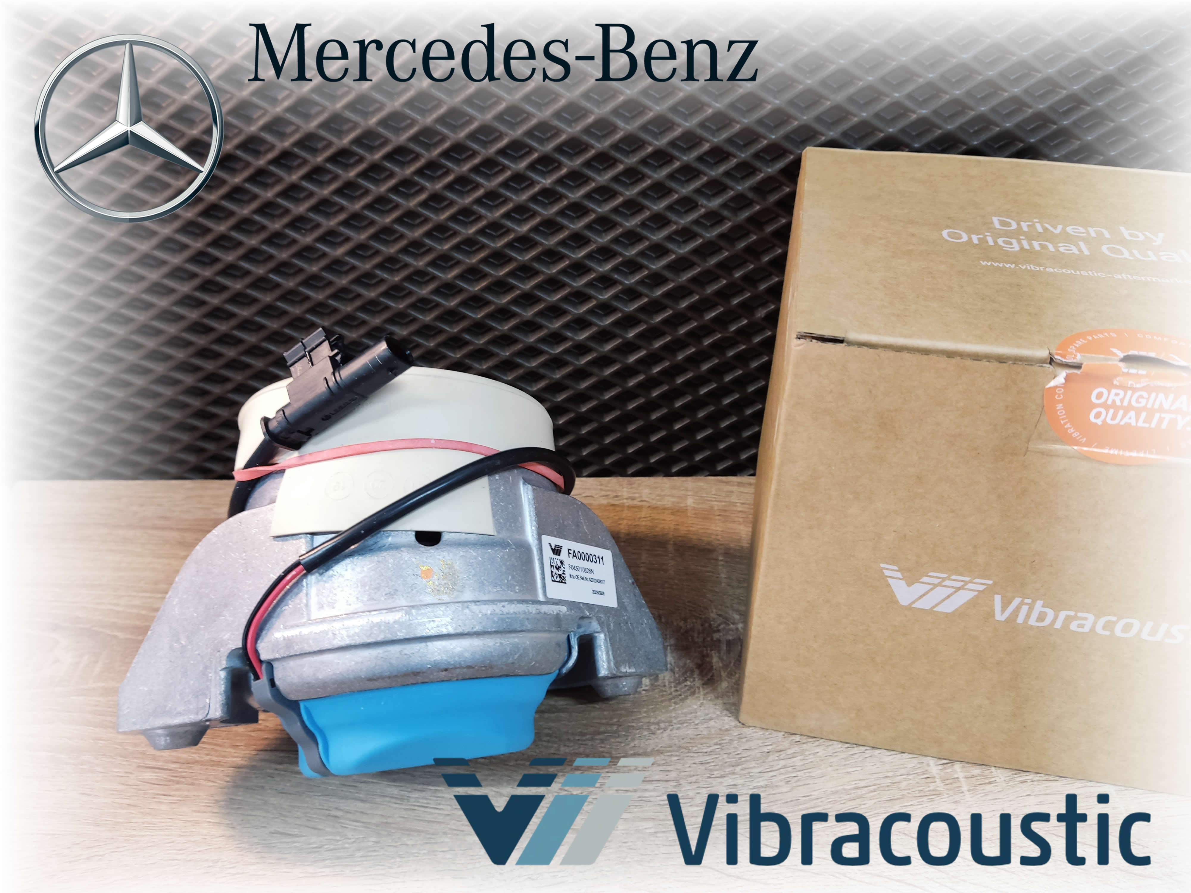 Подушка двигателя гидравлическая правая Vibracoustic mercedes-benz W222