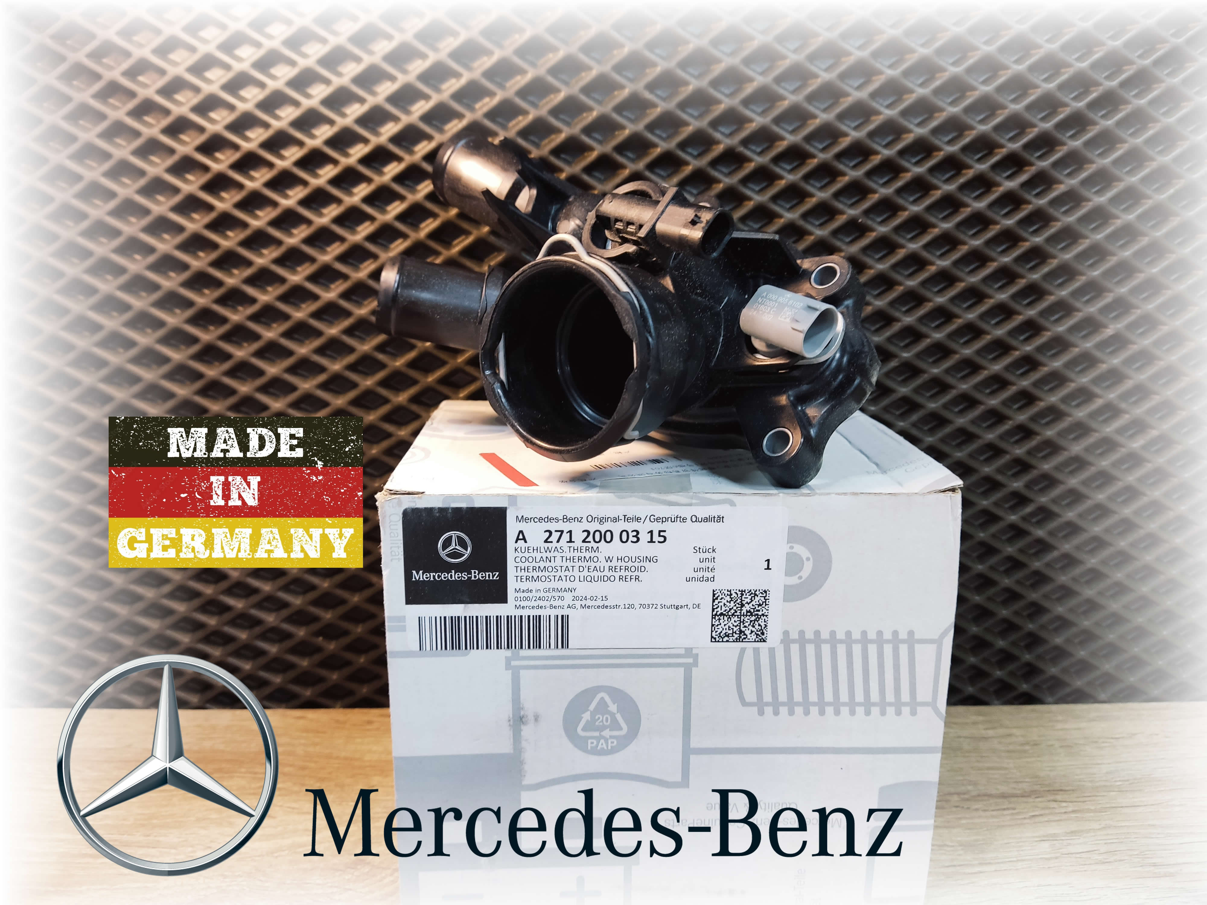 Термостат  MERCEDES-BENZ GERMANY WAHLER M 271