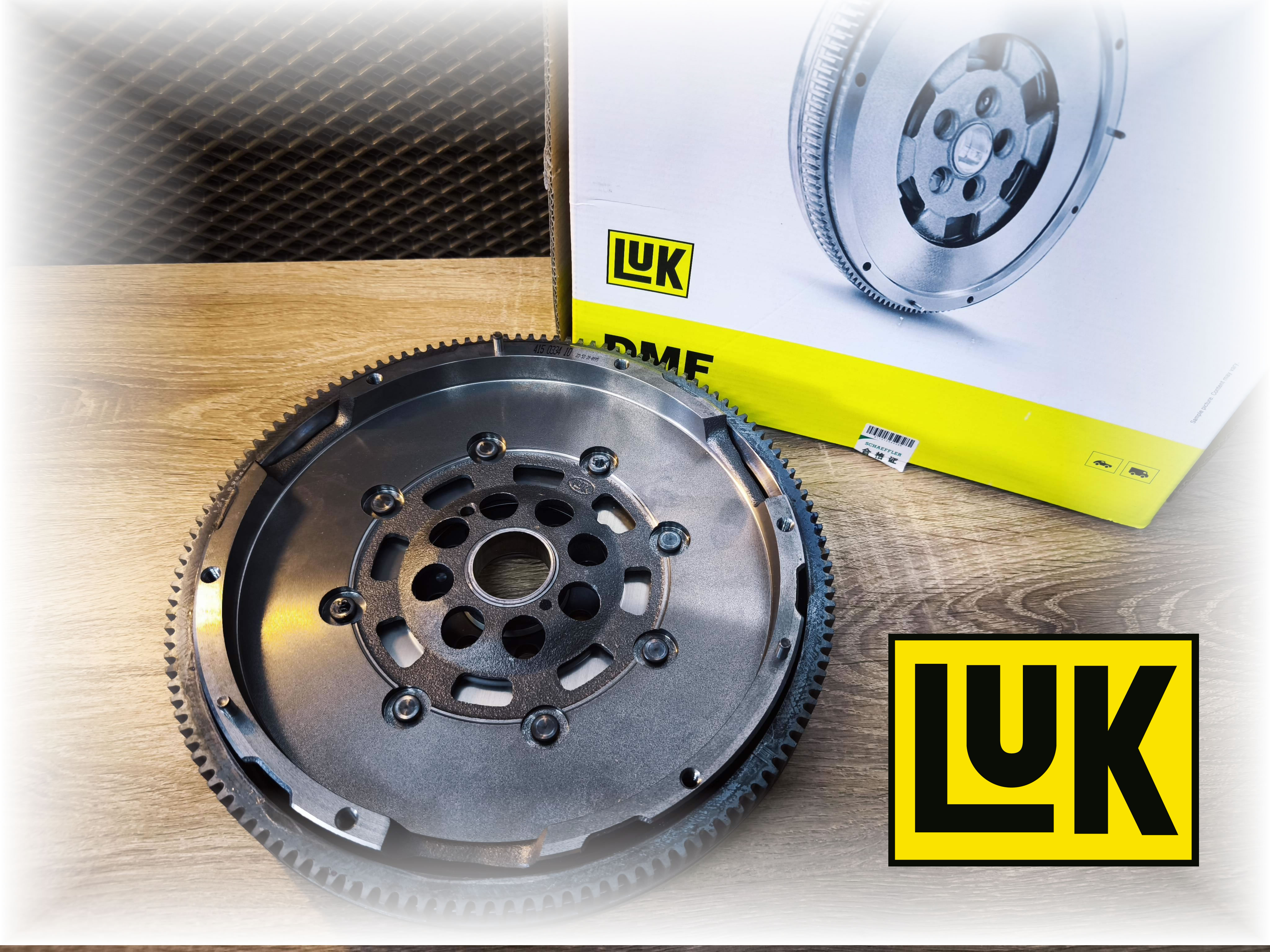 Новый маховик двухмассовый LUK 415033410 MQ250