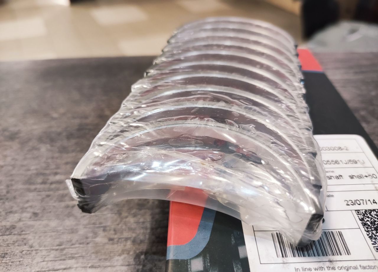Вкладыши коренные VAG GEN 2 3 1.8T- 2.0T +0.50
